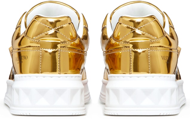 (Women) Valentino One Stud Low 'Mirror - Gold' WW0S0CS4-FAR-KM5 Shop (Women) Valentino One Stud Low 'Mirror - Gold' WW0S0CS4-FAR-KM5