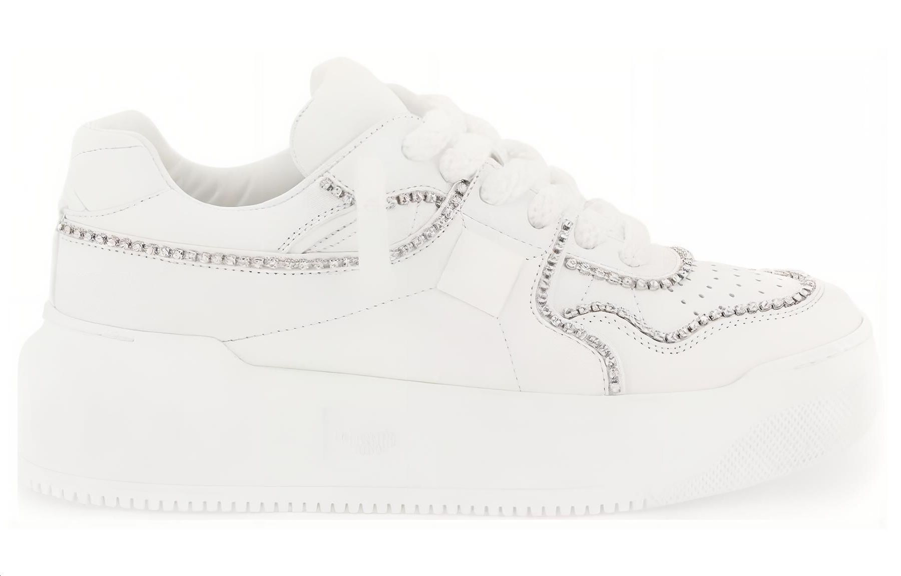 (W) Valentino One Stud Low 'White Leather' 圖 2