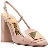 Order (W) Valentino One Stud Sandale ''Rosa Aubergine'' 1W2S0ER2LAFGF9