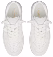 Shop (W) Valentino One Stud XL 'Zapatillas Bajas de Cuero Blanco' 1W0S0FQ4XTM0BO