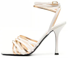(Women) Valentino Open-Toe Buckle Sandal 'White' WS0GE3QMPV6Q (Women) Valentino Open-Toe Buckle Sandal 'White' WS0GE3QMPV6Q
