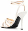 Lookbook (W) Valentino Sandal Toe Terbuka dengan Gesper 'Putih' WS0GE3QMPV6Q