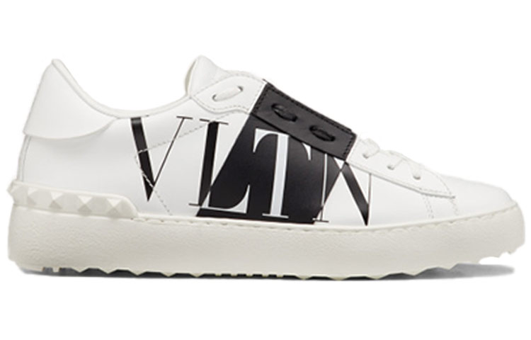 (W) Valentino Open 'Black White' 圖 2