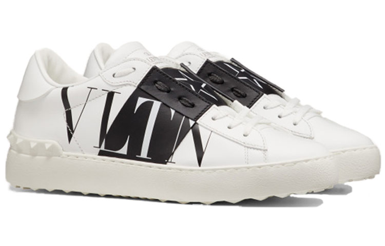 (W) Valentino Open 'Black White' 圖 3