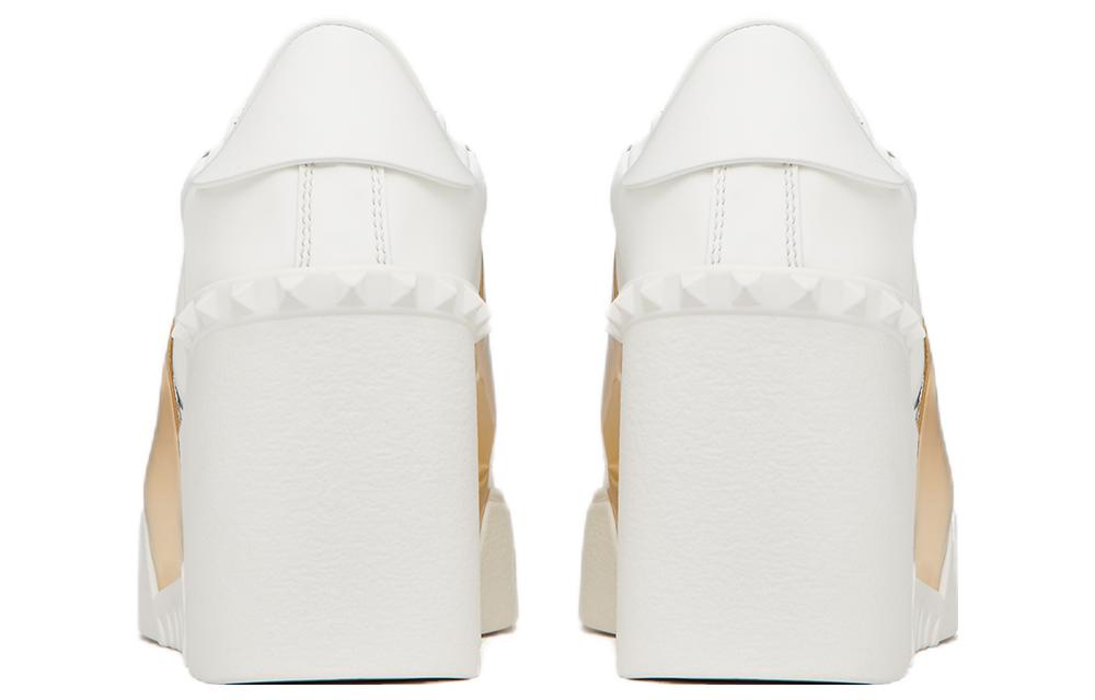 (W) Valentino Open 'Metallic Gold Strap White' 圖 5