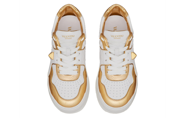 (W) Valentino Open Low Top Sneaker 'White Gold' 圖 3