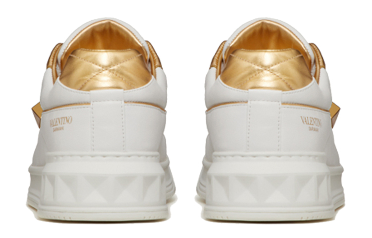 (W) Valentino Open Low Top Sneaker 'White Gold' 圖 4