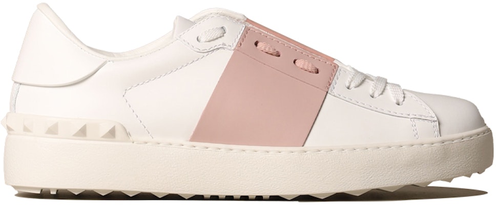 (Women) Valentino Open Retro Low 'White Pink' UW2S0781BLU834 Order (Women) Valentino Open Retro Low 'White Pink' UW2S0781BLU834
