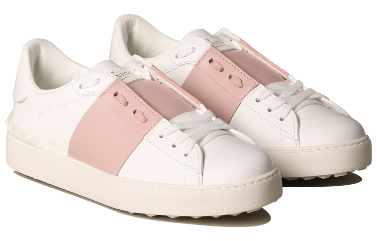 Lookbook (W) 华伦天奴 Open 复古低帮 '白 粉' UW2S0781BLU834