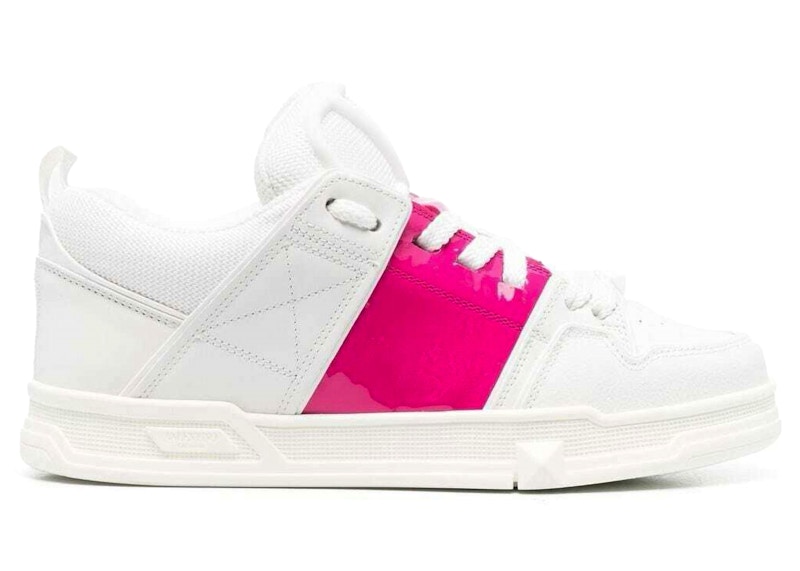 (W) Valentino Open Skate Sneaker 'White Pink'