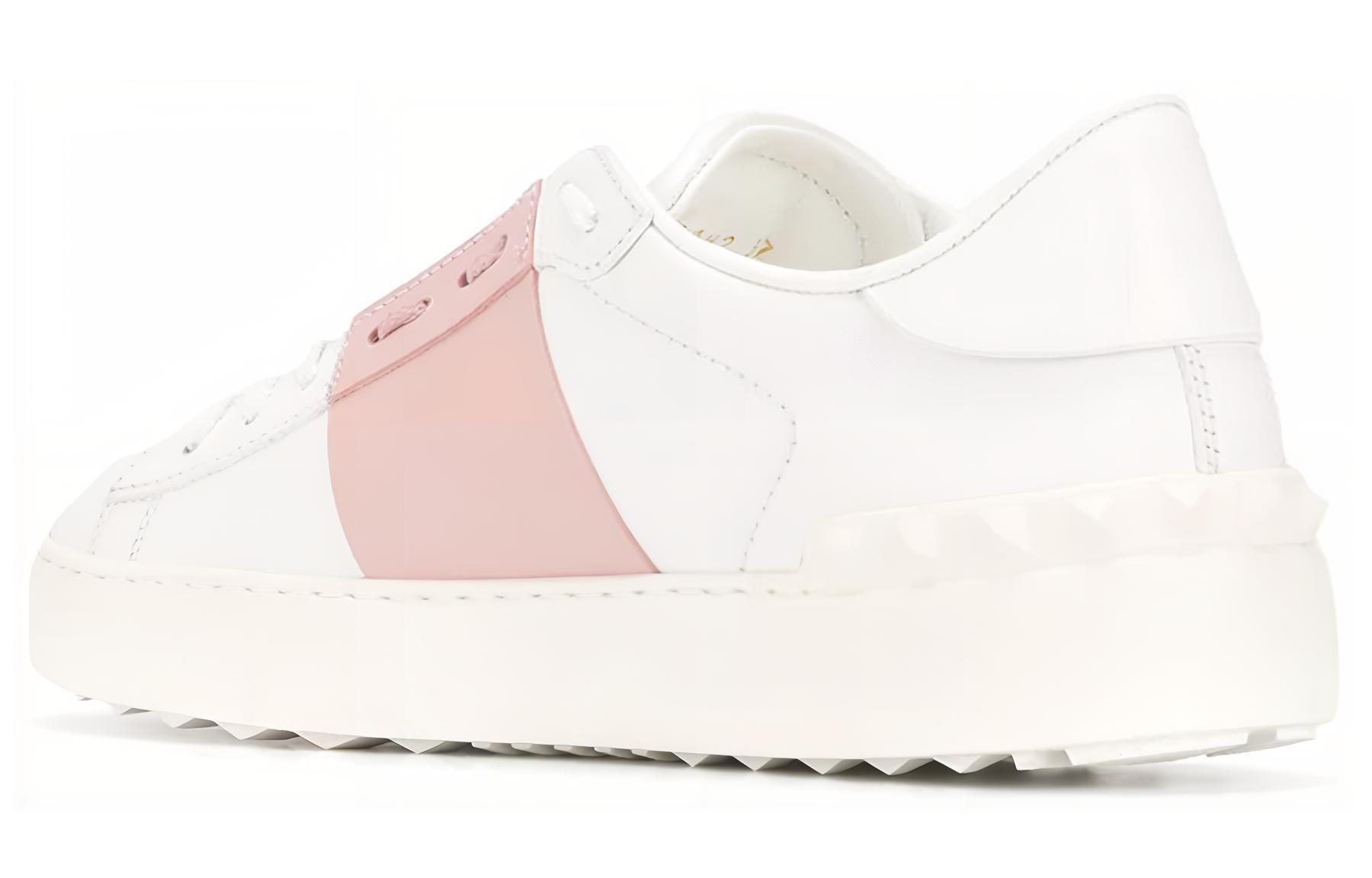 Shop Valentino 華倫天奴 蝴蝶圓頭低筒休閒板鞋 女款 白色