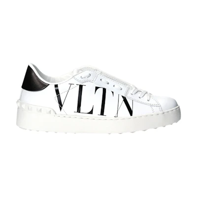 (W) Valentino Open Sneaker 'Logo Print - White'