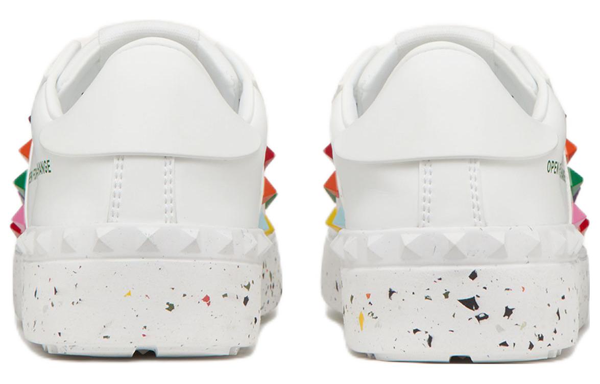 Shop (W) 华伦天奴 Open “为改变而开”运动鞋 XW2S0A01-PZQ-K81