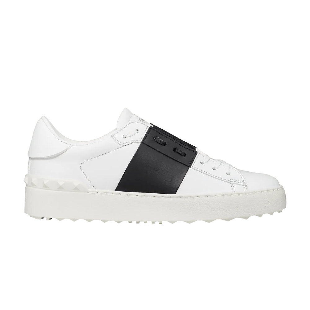 (Women) Valentino Open Sneaker 'White Black' UW2S0781-BLU-A01