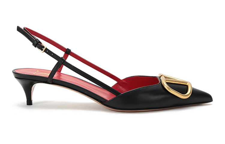 (W) Valentino Open Sneaker Sandals 'Black' 圖 2