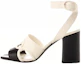 Buy (Women) Valentino Open Toe Buckle Sandal 9.5cm 'Black and White' 2W2S0GK1ZUC790