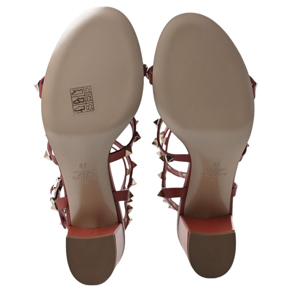 (W) Valentino Open Toe Buckle Slide 'Red Fashion' 圖 5