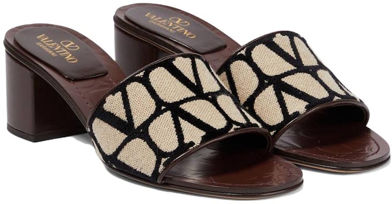 (Women) Valentino Open Toe Chunky Heel Sandal 'Brown' 2W0S0GS7WIC6ZN Shop (Women) Valentino Open Toe Chunky Heel Sandal 'Brown' 2W0S0GS7WIC6ZN