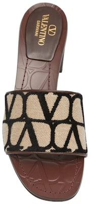 (Women) Valentino Open Toe Chunky Heel Sandal 'Brown' 2W0S0GS7WIC6ZN Purchase (Women) Valentino Open Toe Chunky Heel Sandal 'Brown' 2W0S0GS7WIC6ZN