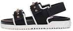 Buy (Women) Valentino Open Toe Flat Fashion Slide 'Black Magic Tape' TW2S0V11VRTNER