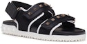 Shop (Women) Valentino Open Toe Flat Fashion Slide 'Black Magic Tape' TW2S0V11VRTNER