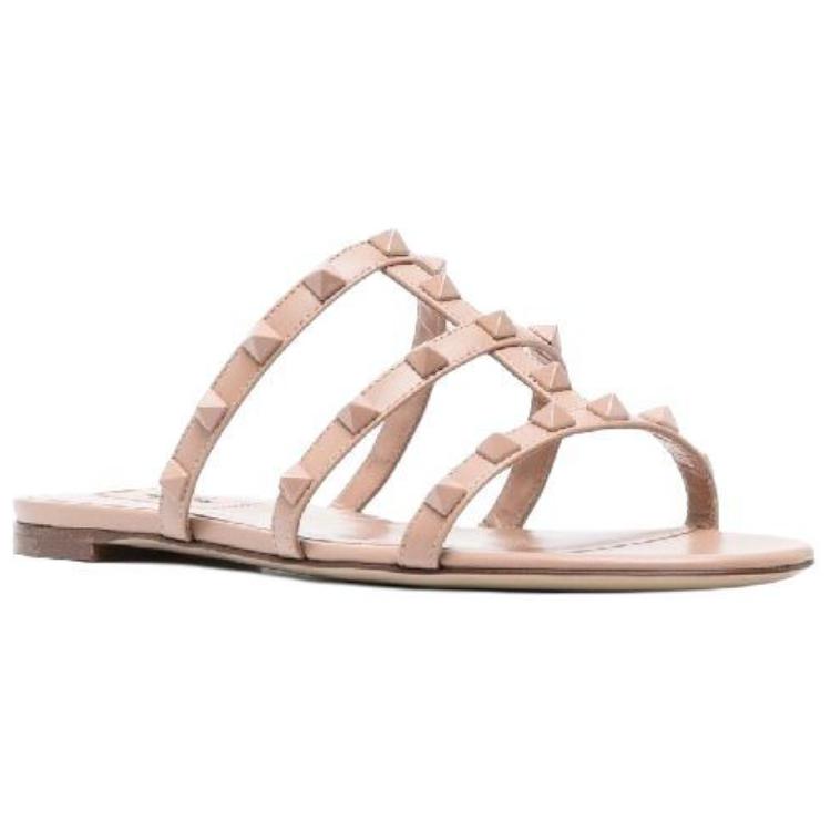 Lookbook (Women) Valentino Open Toe Flat Sandal 'Pink' 2W0S0C49VB8GF9