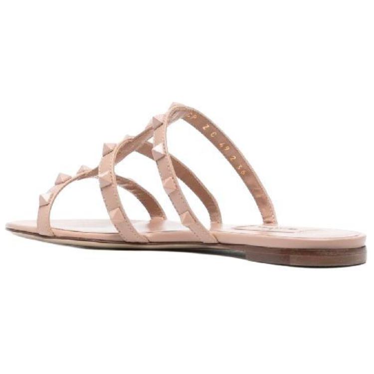 Shop (Women) Valentino Open Toe Flat Sandal 'Pink' 2W0S0C49VB8GF9
