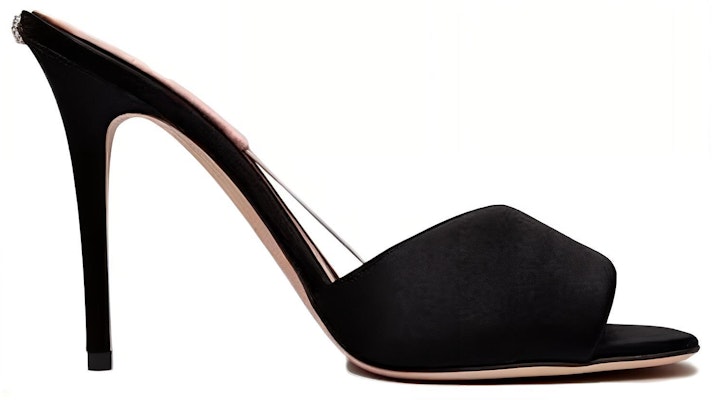 (Women) Valentino Open Toe Heeled Slide 'Black' 3W2S0HG9PZI0NO Order (Women) Valentino Open Toe Heeled Slide 'Black' 3W2S0HG9PZI0NO