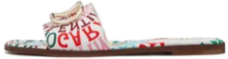 (Women) Valentino Open Toe Slide 'Colorful Leather' 3W2S0BD5FULQD7 (Women) Valentino Open Toe Slide 'Colorful Leather' 3W2S0BD5FULQD7