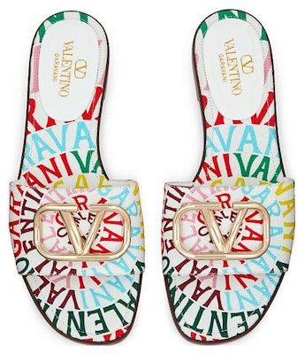 (Women) Valentino Open Toe Slide 'Colorful Leather' 3W2S0BD5FULQD7 Shop (Women) Valentino Open Toe Slide 'Colorful Leather' 3W2S0BD5FULQD7