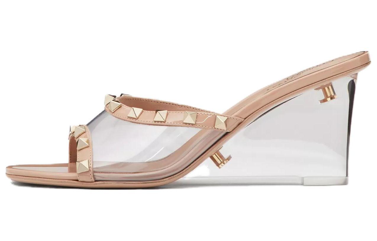 (Women) Valentino Open Toe Slip-On 'Light Pink' 2W0S0GW8BCUV6L