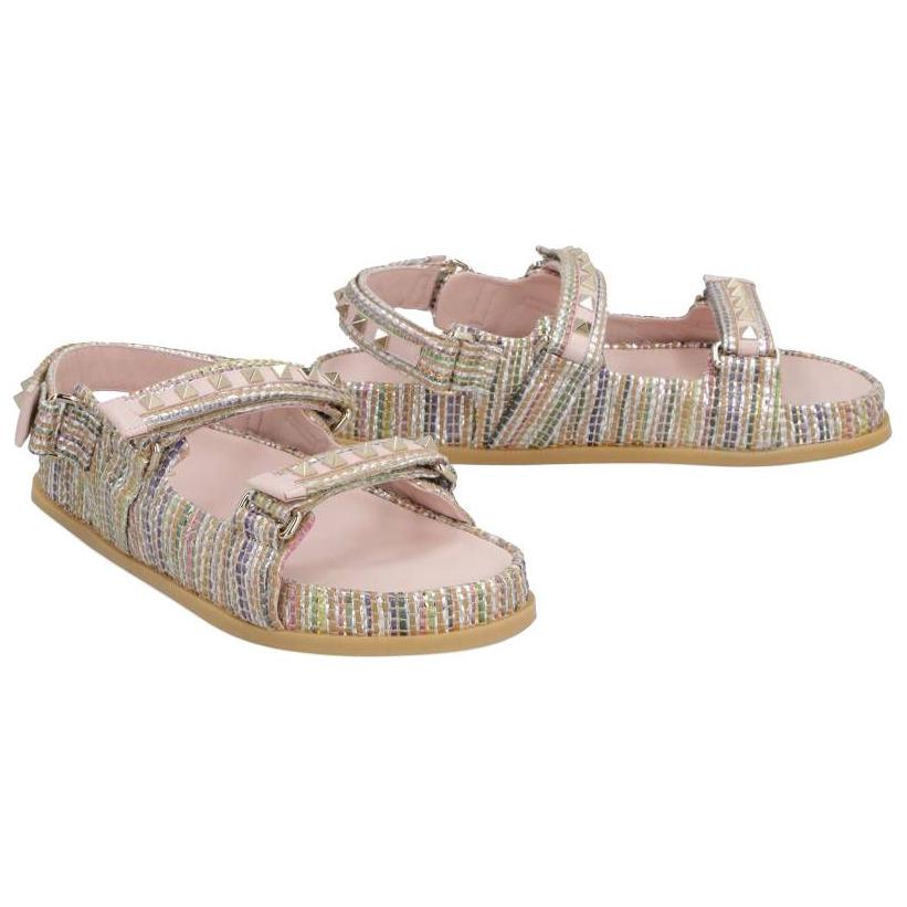 (W) Valentino Open Toe Velcro Slide 'Multi-Color' 圖 5