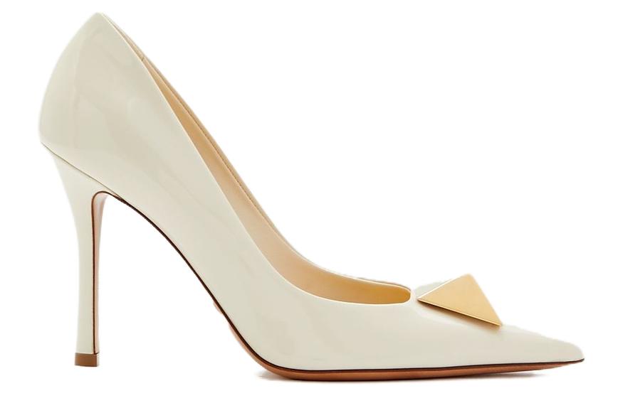 (W) Valentino Patent Leather High Heel 'Beige' 圖 2