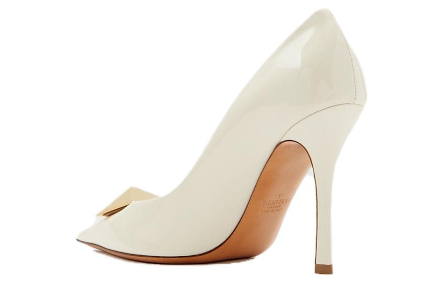 (W) Valentino Patent Leather High Heel 'Beige' 圖 3