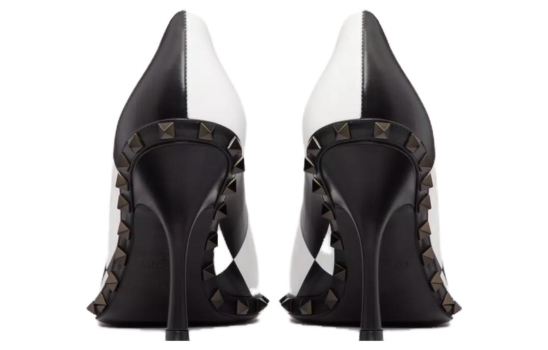 (W) Valentino Pointed-Toe Stiletto High Heels 'Black 10cm' 圖 5