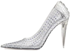 (Women) Valentino Pointed Toe Stiletto 'Silver' 2W0S0GU9DNWMTW (Women) Valentino Pointed Toe Stiletto 'Silver' 2W0S0GU9DNWMTW