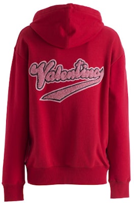 (W) Valentino 紅色連帽衫附口紅刺繡與拉鏈圖案 PB3MF03Z3TQ157 Lookbook (W) Valentino 紅色連帽衫附口紅刺繡與拉鏈圖案 PB3MF03Z3TQ157