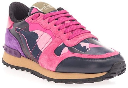 (W) Valentino Rockrunner 'Army Pink' Wanita TW2S0291TCC-44N Lookbook (W) Valentino Rockrunner 'Army Pink' Wanita TW2S0291TCC-44N
