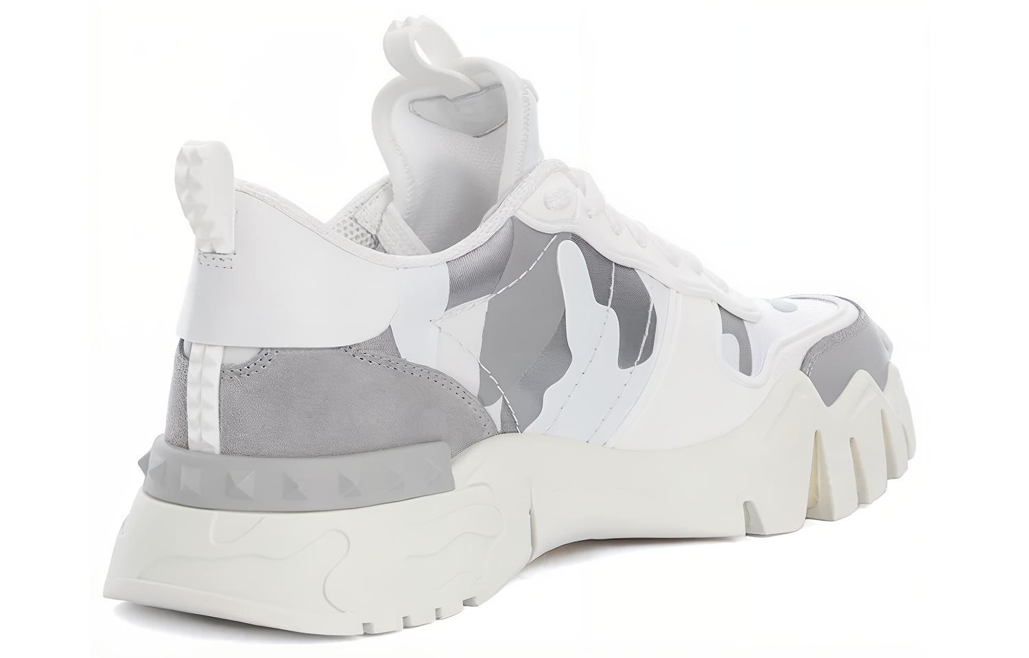 (W) Valentino Rockrunner Plus Low 'White Silver Grey' 圖 4