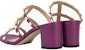 (W) Sandal Valentino Rockstud 60 'Kulit Ungu' XW0S0C47VODZA2
