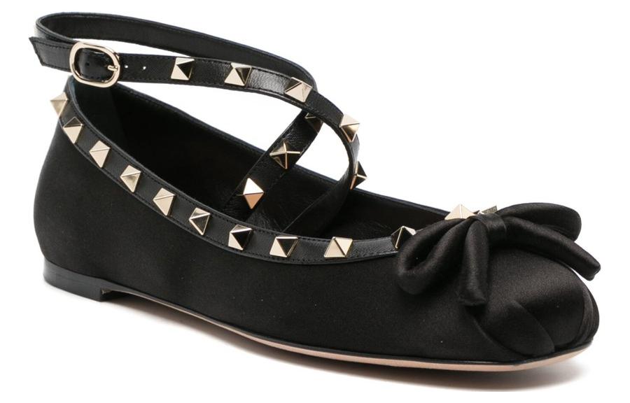 (W) Valentino Rockstud 'Black Fashion' 圖 2