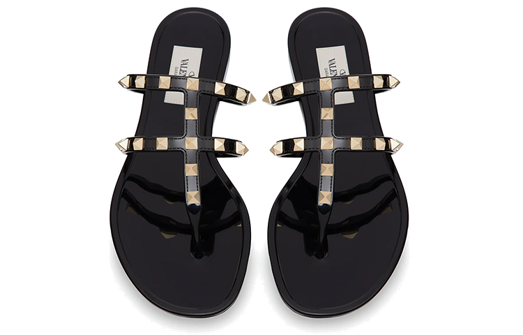 Lookbook (W) Valentino Rockstud ''Sandali Moda Neri'' WW2S0T84PVS0NO