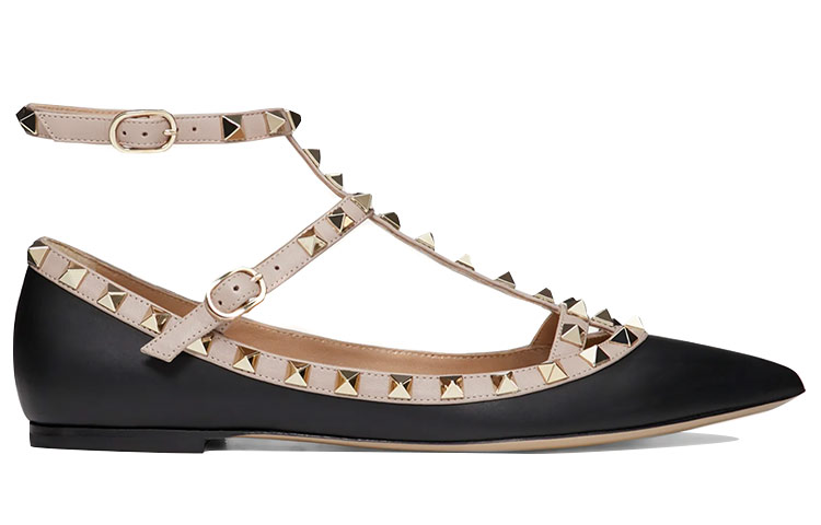 Order (W) Valentino Rockstud ''Noir Or'' SW2S0376VODN91