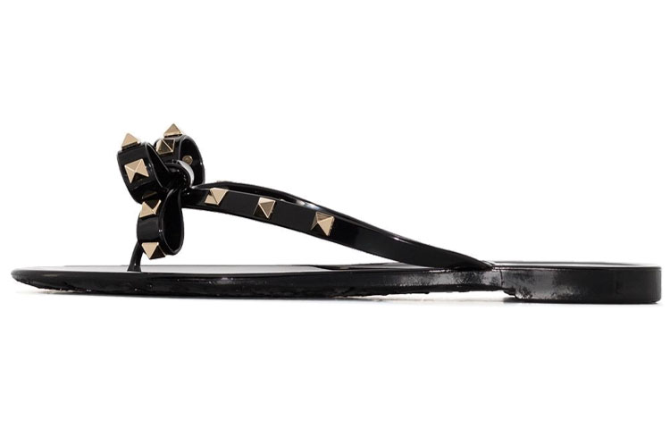 (W) Valentino Rockstud 'Black Gold'