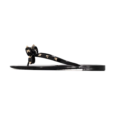 (W) Valentino Rockstud 'Black Gold'