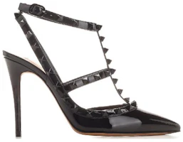 Order (Women) Valentino Rockstud 'Black Stiletto' 1W0S0393YPX0NO