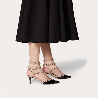 (Women) Valentino Rockstud 'Black Stiletto' ZW2S0375VNWN91 Purchase (Women) Valentino Rockstud 'Black Stiletto' ZW2S0375VNWN91