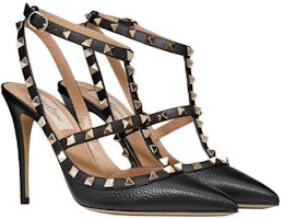 (W) Valentino Rockstud 'Tumit Bertali Hitam Bertatah Stud' UW2S0393VCE0NO Lookbook (W) Valentino Rockstud 'Tumit Bertali Hitam Bertatah Stud' UW2S0393VCE0NO