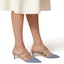 Purchase (W) Valentino Rockstud 'Blue Patent Slip-On Pointed Toe Slide' kasut wanita. VW2S0V23VNWLQ7