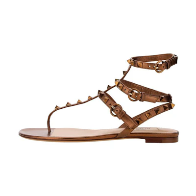 (W) Valentino Rockstud 'Bronze'